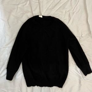 J Crew 3/4 Sleeve Crew Neck Sweater